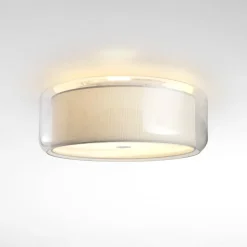 MARSET Mercer C loftlampe af glas og polyester