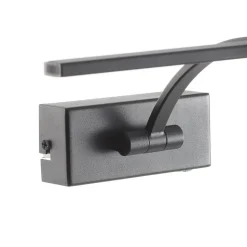 Matisse LED-væglampe, bredde 45 cm, sort