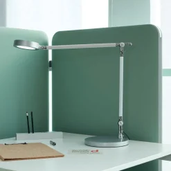 MAULgrace LED-bordlampe, sølvfarvet, 37 cm, dæmpbar, CCT