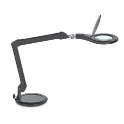 MAULmakro LED arbejdslampe, sort, 46 cm, stativ