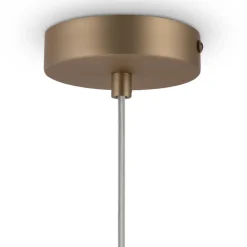 Maytoni Basic form pendel, hvid/guld, 1-lys.