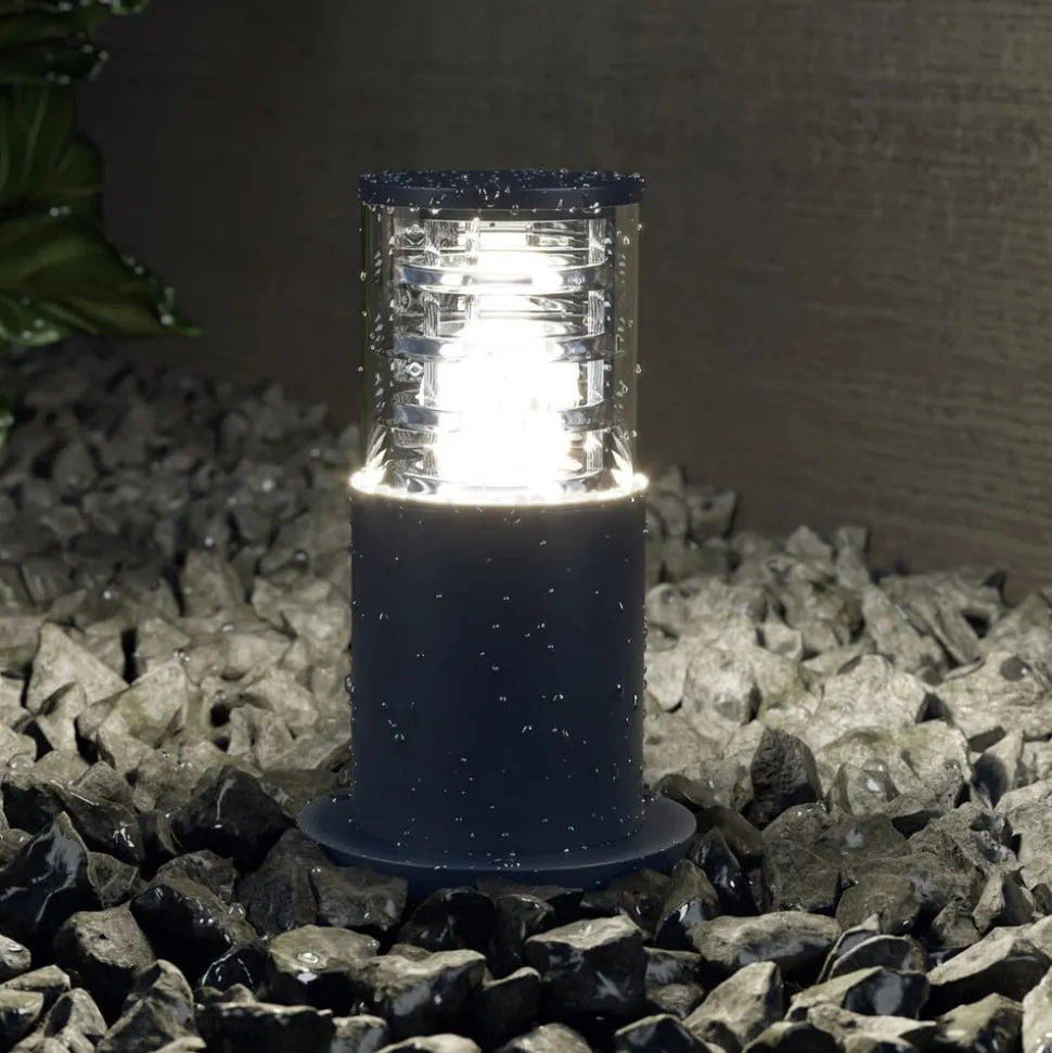 Maytoni Bronx sokkellampe, grå