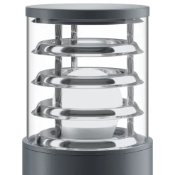 Maytoni Bronx sokkellampe, grå