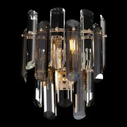 Maytoni Flare væglampe med krystaldekoration