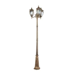 Maytoni Fleur lygtepæl, guld antik