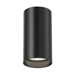 Maytoni Focus downlight, sort, Ø 5,2 cm, aluminium, GU10