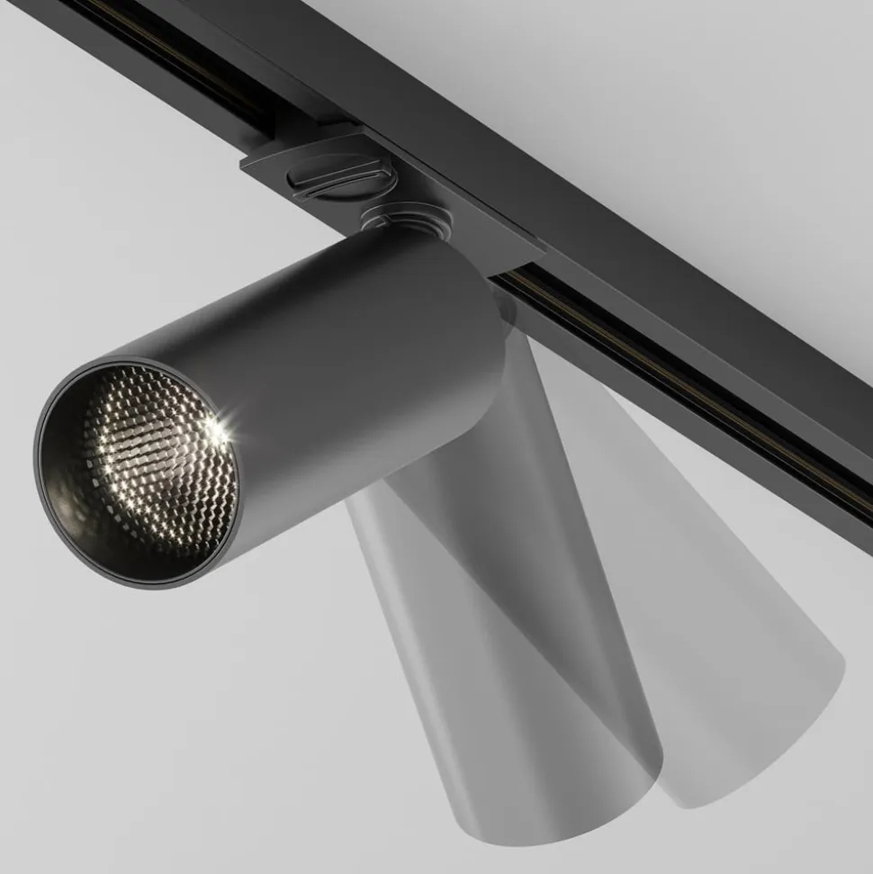 Maytoni Focus LED-spot, Unity-system, Triac, 940, sort