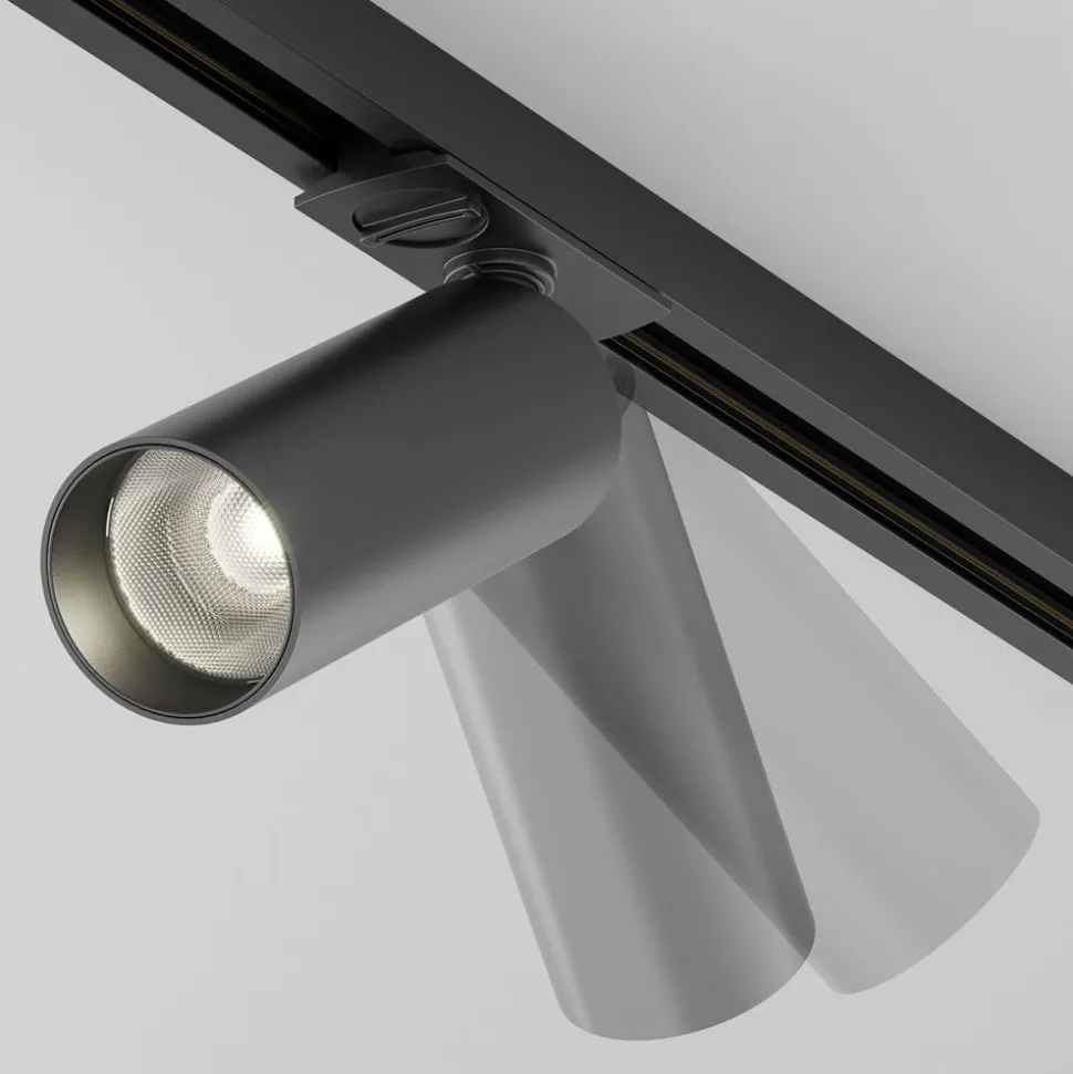 Maytoni Focus LED-spot, Unity-system, Triac, 940, sort