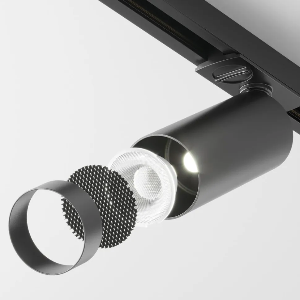 Maytoni Focus LED-spot, Unity-system, Triac, 940, sort