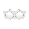 Maytoni forsænket loftlampe Zoom hvid 17 x 9 cm 2 lyskilder IP65