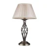 Maytoni Grace bordlampe, 1 lyskilde, messing/beige