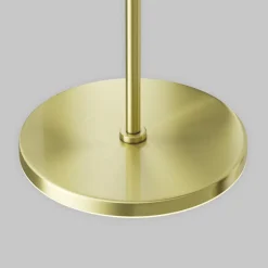 Maytoni LED-hængelampe Plato, messing, Ø 18,5 cm, aluminium