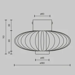 Maytoni LED-væglampe Amulet, rund, Ø 18 cm, klar/guld