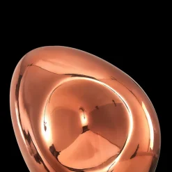 Maytoni Mabell væglampe af glas, kobber