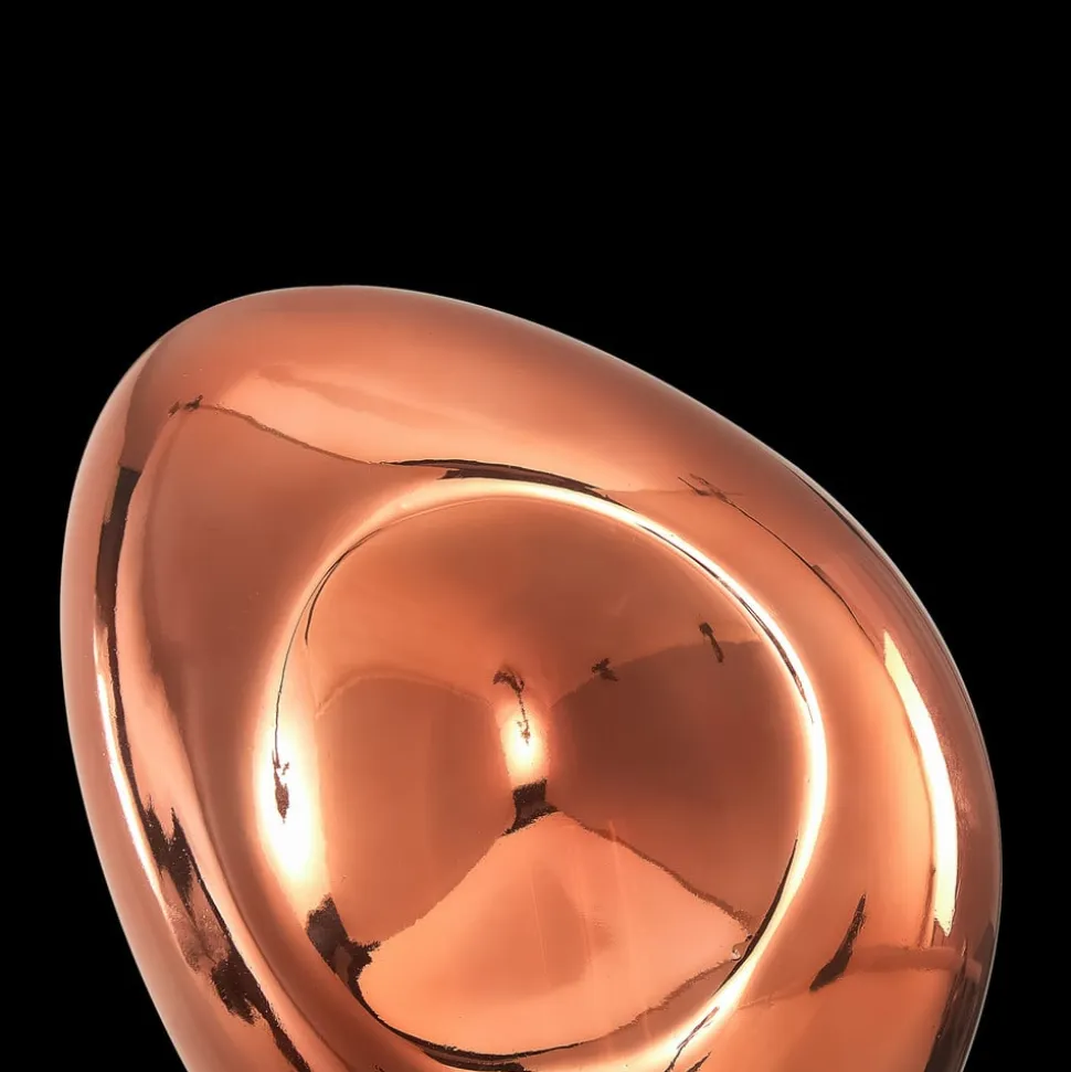 Maytoni Mabell væglampe af glas, kobber