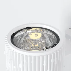 Maytoni Rando udendørs væglampe, 1 lyskilde, hvid