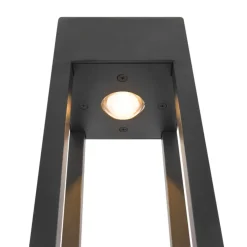 Maytoni udendørslampe Elbe, højde 200 cm, grafitfarvet