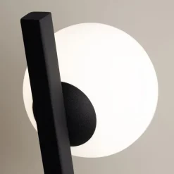 Maytoni væglampe Kazmir, sort, højde 35 cm, metal