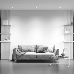 Maytoni Yin LED indbygningslampe, IP20, 3000K, triac, hvid