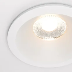 Maytoni Zoom LED-indbygningslampe 930 IP65 rund triac, hvid