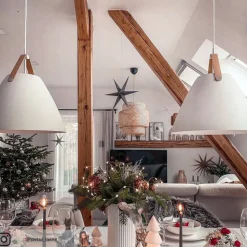 Med læderophæng - LED-pendellampe Strap 36