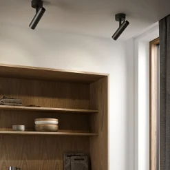 MIB loftspot med GU10-fatning, sort