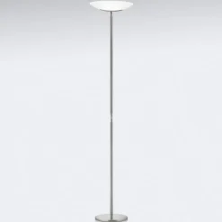 Mika LED-uplight i høj kvalitet i nikkel-krom