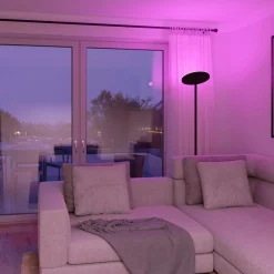 Müller Licht tint LED ceiling washlight Pavo, RGB, CCT, metal