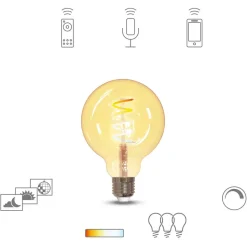 Müller Licht tint LED-globe G95 E27 5,5 W, guld