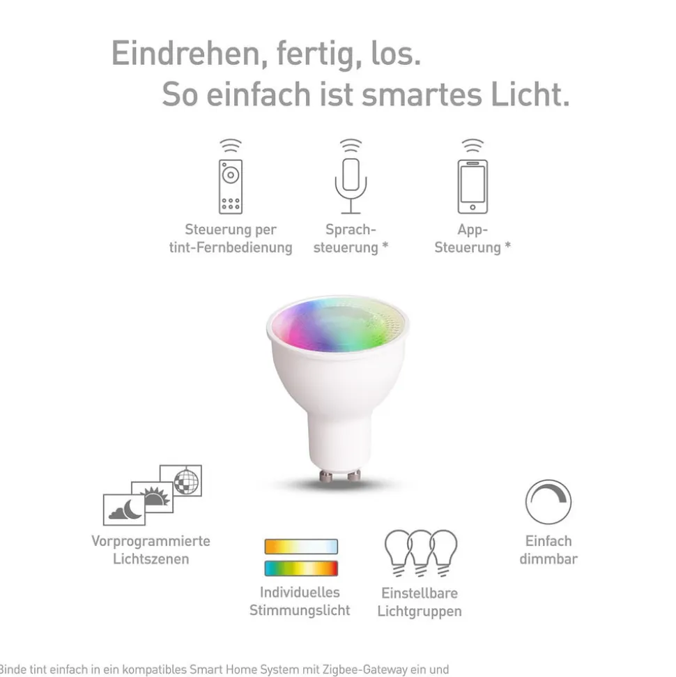 Müller Licht tint white+color LED GU10 6 W 350 lm