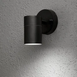 Modena udendørs væglampe, 1 lyskilde, sort