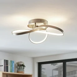 Moderne designet LED-loftlampe Saliha