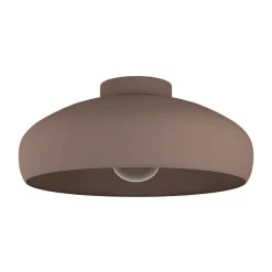 Mogano loftlampe, Ø40cm, kaffebrun