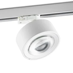 Molto Luce LED 3-faset skinnespot Mag, hvid, 827