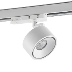 Molto Luce LED 3-faset skinnespot Magis, hvid, 827