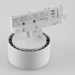 Molto Luce LED 3-faset skinnespot Magis, hvid, 827