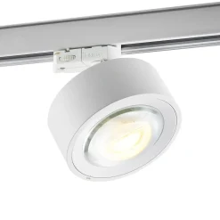 Molto Luce LED 3-faset skinnespot Mag, hvid, 830