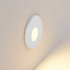 Molto Luce LED indbygningslampe Wall 68R RD hvid, aluminium, CCT