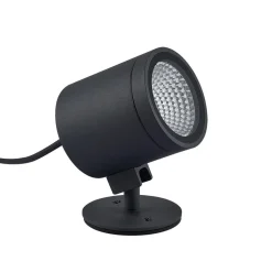 Molto Luce udendørs spotlampe Foris Round F, antracit