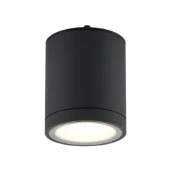 Molto Luce udendørs spotlampe Foris Round SD, antracit, aluminium