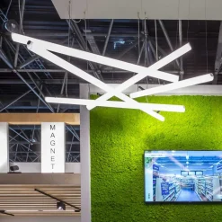 Molto Luce Valo PDI pendel 840 DALI 170,6cm