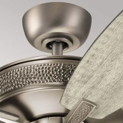 Monarch2 52 loftsventilator, antik tin børstet