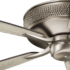 Monarch2 52 loftsventilator, antik tin børstet