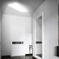 Move LED-panel, sensor, 58 x 20 cm, IP44, plast, hvid