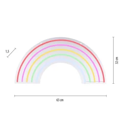 Neon Rainbow LED-væglampe, USB