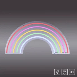 Neon Rainbow LED-væglampe, USB