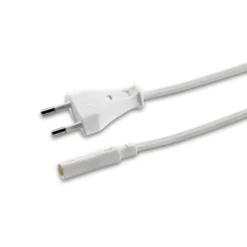 Nettilslutningskabel HVLCS 43/2000, 2 m, stik, enkelt