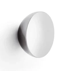 New Works Væg spejl Aura Large, Ø 13 cm, stål