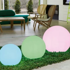 Newgarden Buly LED-solcellekugle IP65, Ø 20 cm