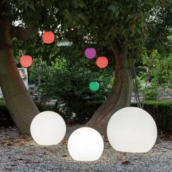 Newgarden Buly LED-solcellekugle IP65, Ø 20 cm